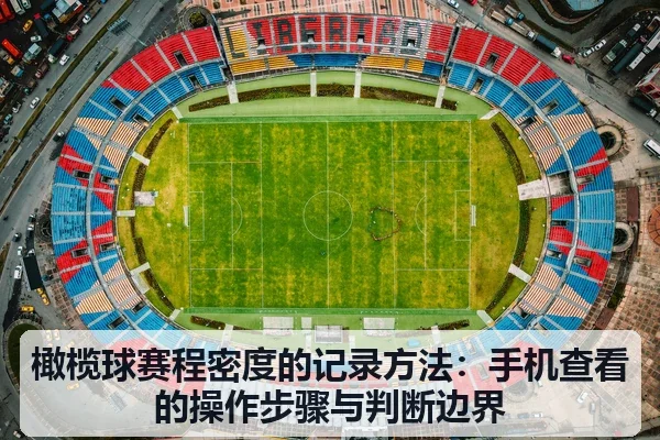 橄榄球赛程密度的记录方法:手机查看的操作步骤与判断边界